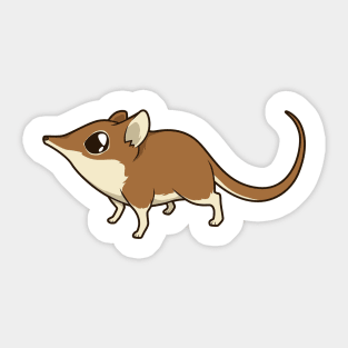 Kawaii Elephant Shrew Sticker